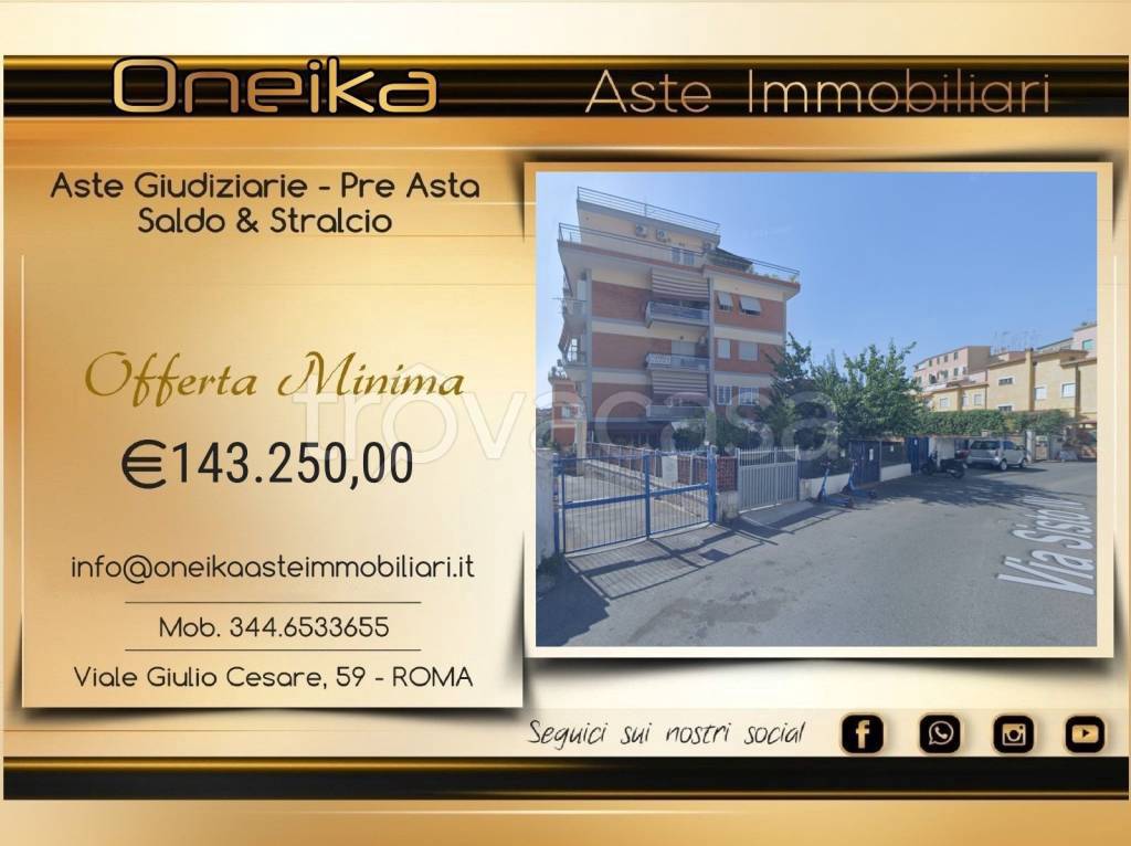 appartamento in vendita a Roma in zona Primavalle