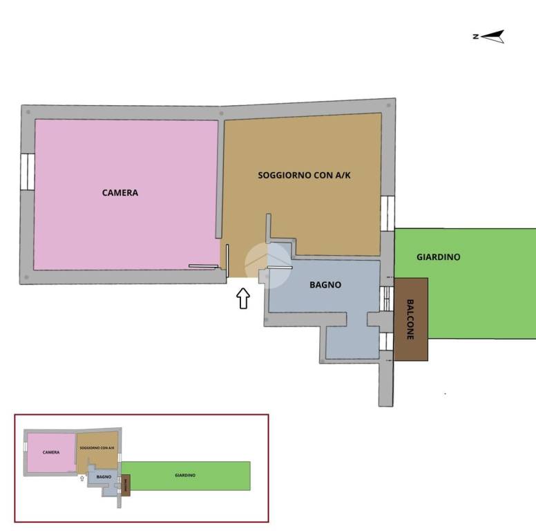 appartamento in vendita a Roma in zona Prenestino-Labicano