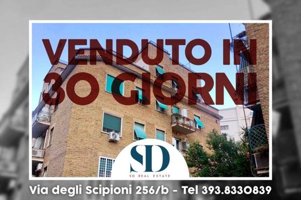 appartamento in vendita a Roma in zona Della Vittoria