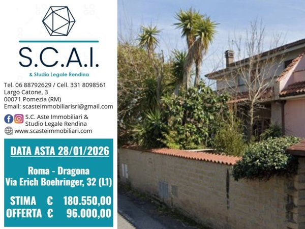 casa indipendente in vendita a Roma in zona Dragona/Bagnoletto