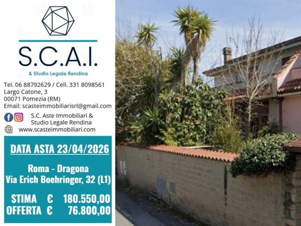 casa indipendente in vendita a Roma in zona Dragona/Bagnoletto
