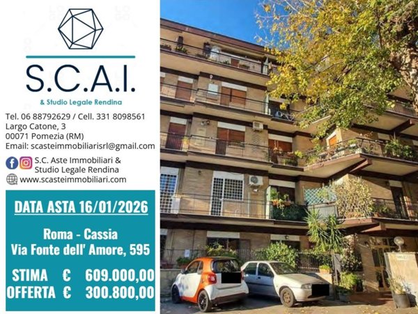 appartamento in vendita a Roma