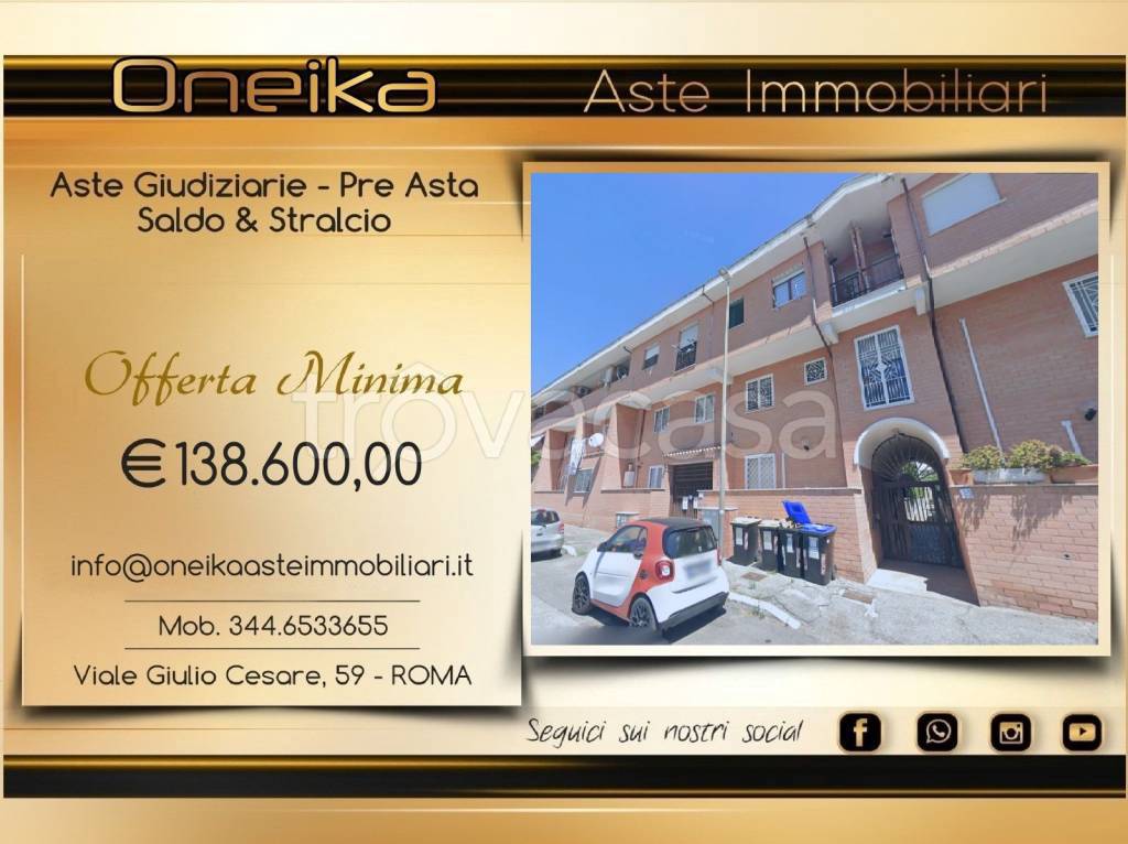 appartamento in vendita a Roma in zona Acilia