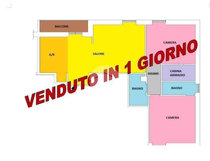 appartamento in vendita a Roma in zona Salario