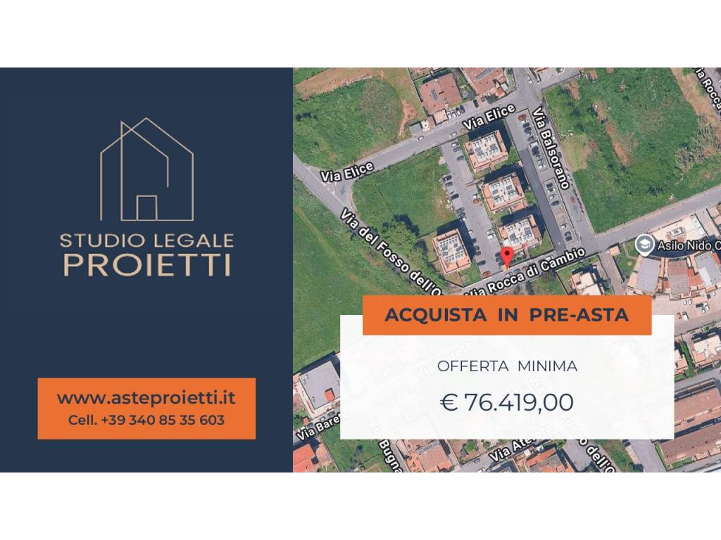 appartamento in vendita a Roma in zona Lunghezza