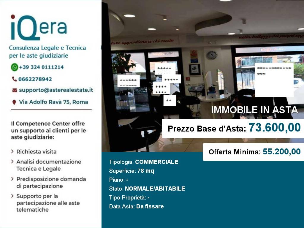 negozio in vendita a Roma in zona Torre Maura