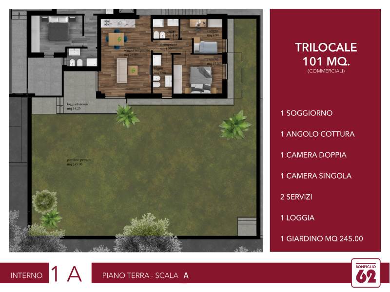 appartamento in vendita a Roma in zona Torrevecchia