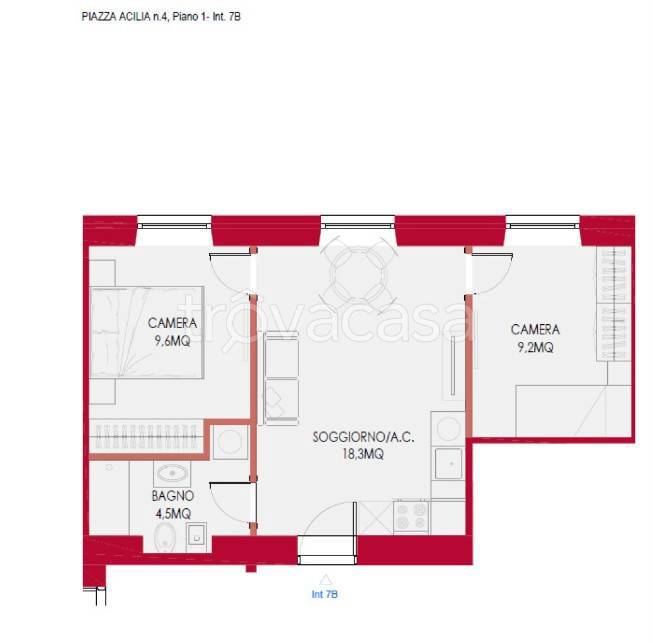 appartamento in vendita a Roma in zona Acilia