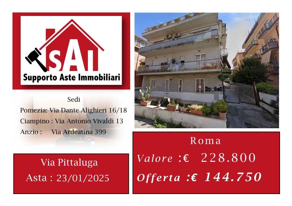 appartamento in vendita a Roma in zona Borghesiana