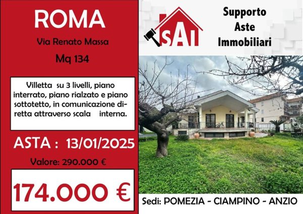 casa indipendente in vendita a Roma in zona Dragona/Bagnoletto