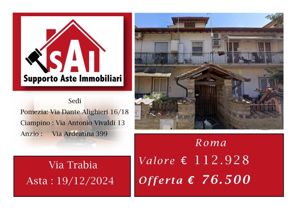 appartamento in vendita a Roma in zona Finocchio