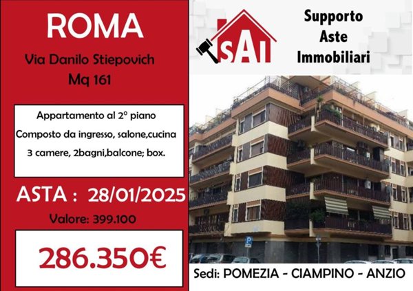 appartamento in vendita a Roma in zona Ostia