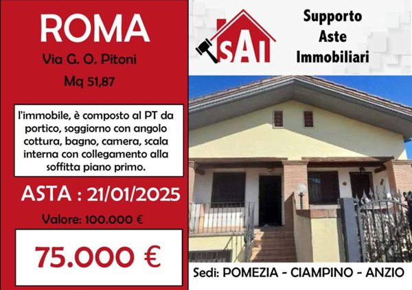 casa indipendente in vendita a Roma in zona Infernetto