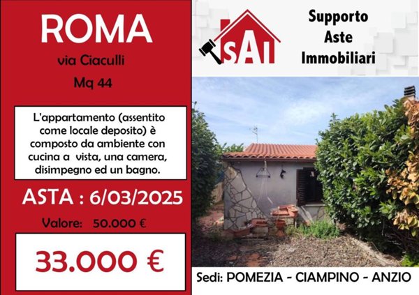 appartamento in vendita a Roma in zona Finocchio