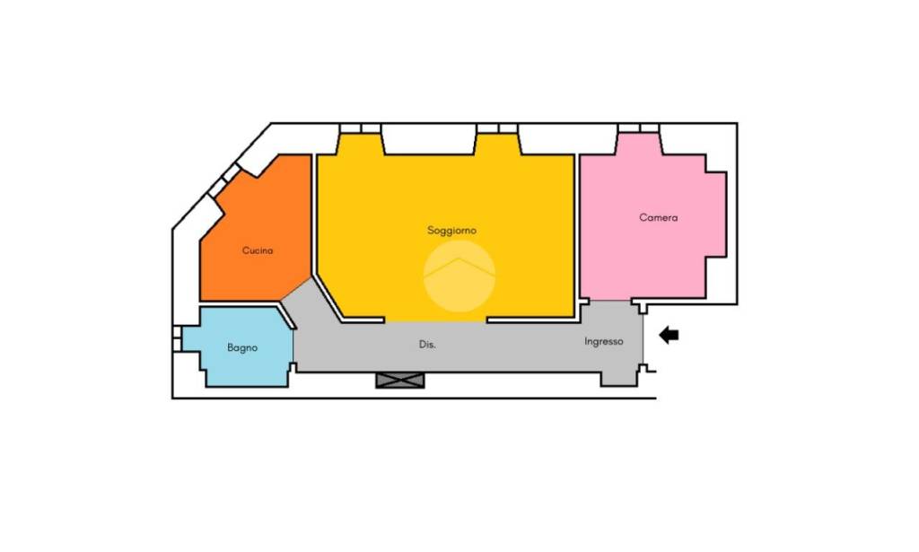 appartamento in vendita a Roma in zona San Saba - Ripa