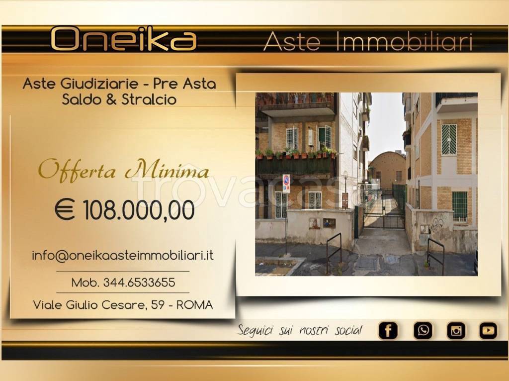 appartamento in vendita a Roma in zona Ponte Mammolo