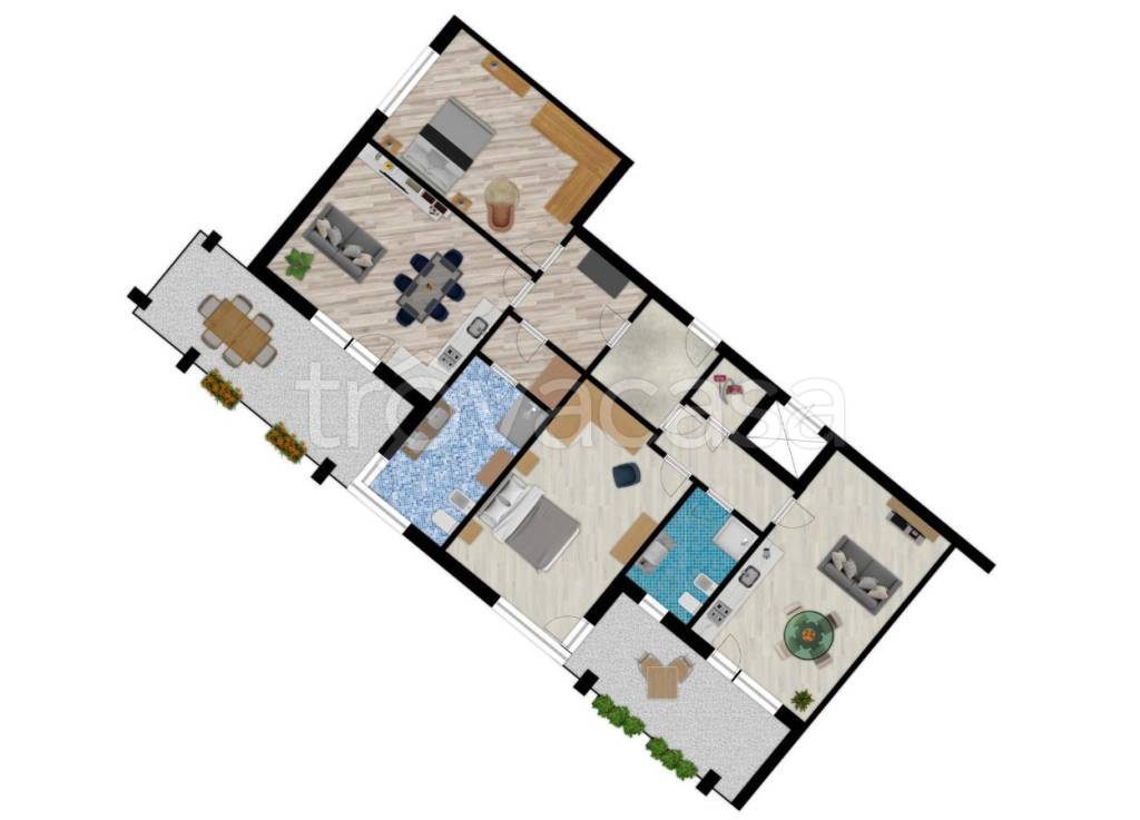 appartamento in vendita a Roma in zona Ostia