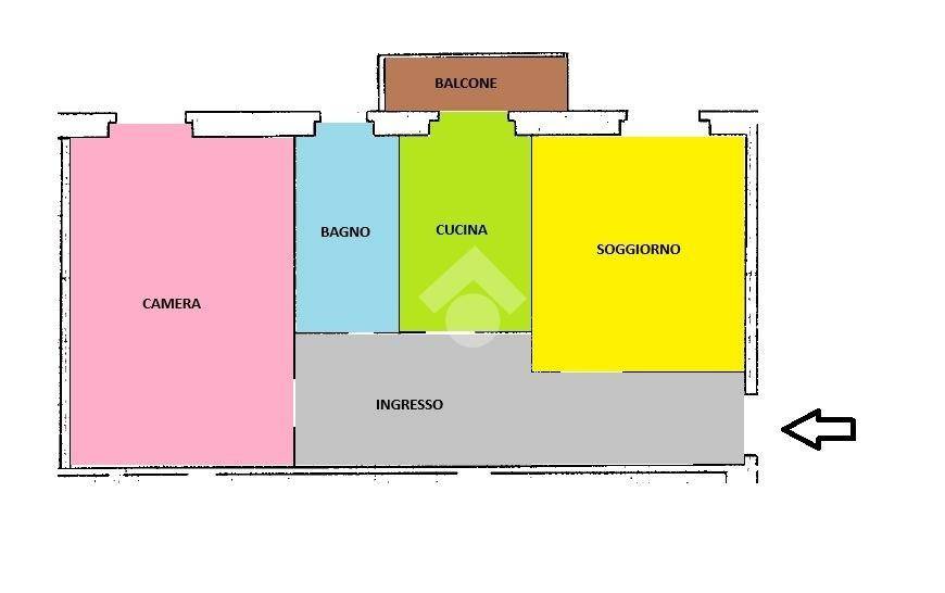 appartamento in vendita a Roma in zona Portuense