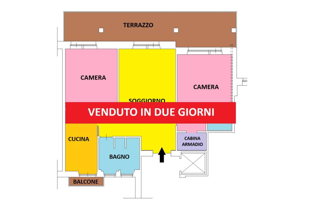 appartamento in vendita a Roma in zona Nomentano