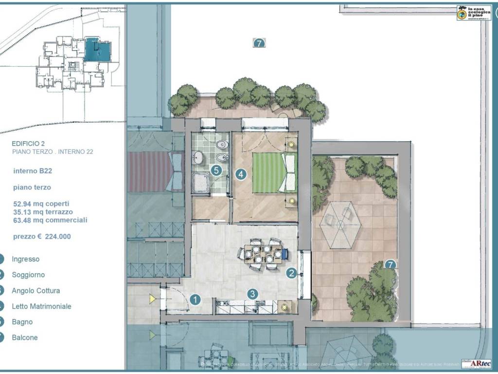 appartamento in vendita a Roma in zona Trionfale