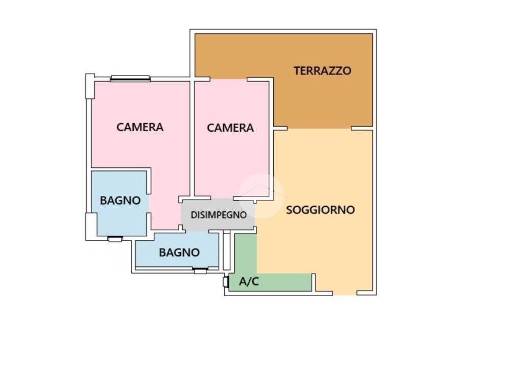 appartamento in vendita a Roma in zona Casal Boccone