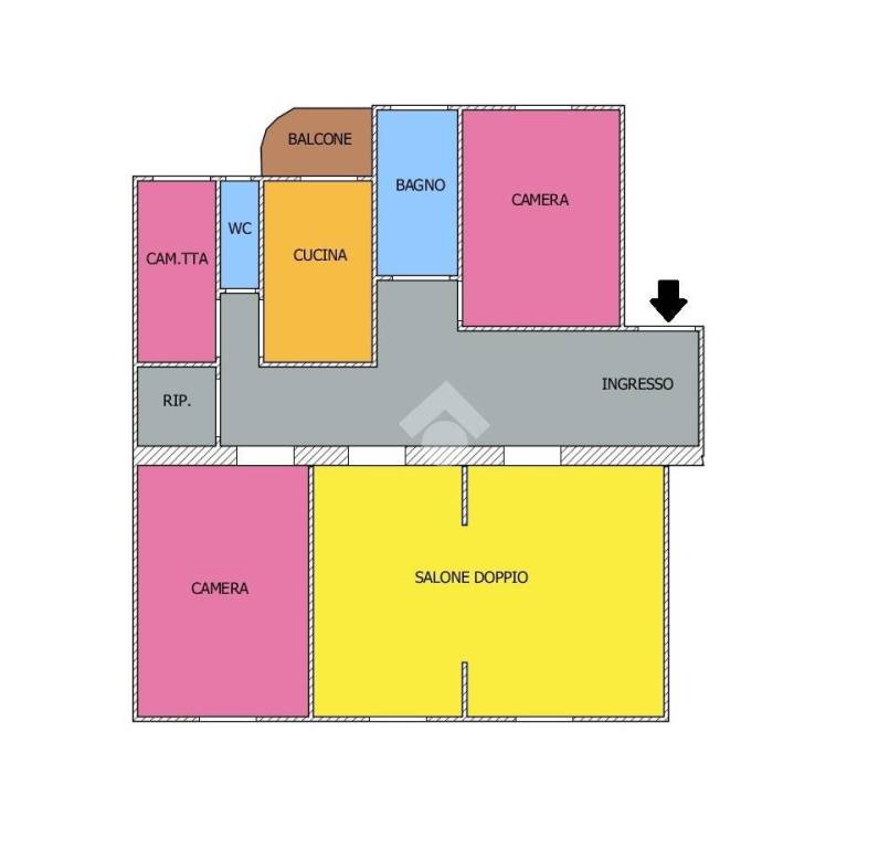 appartamento in vendita a Roma in zona Trieste