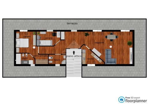 appartamento in vendita a Roma in zona Primavalle