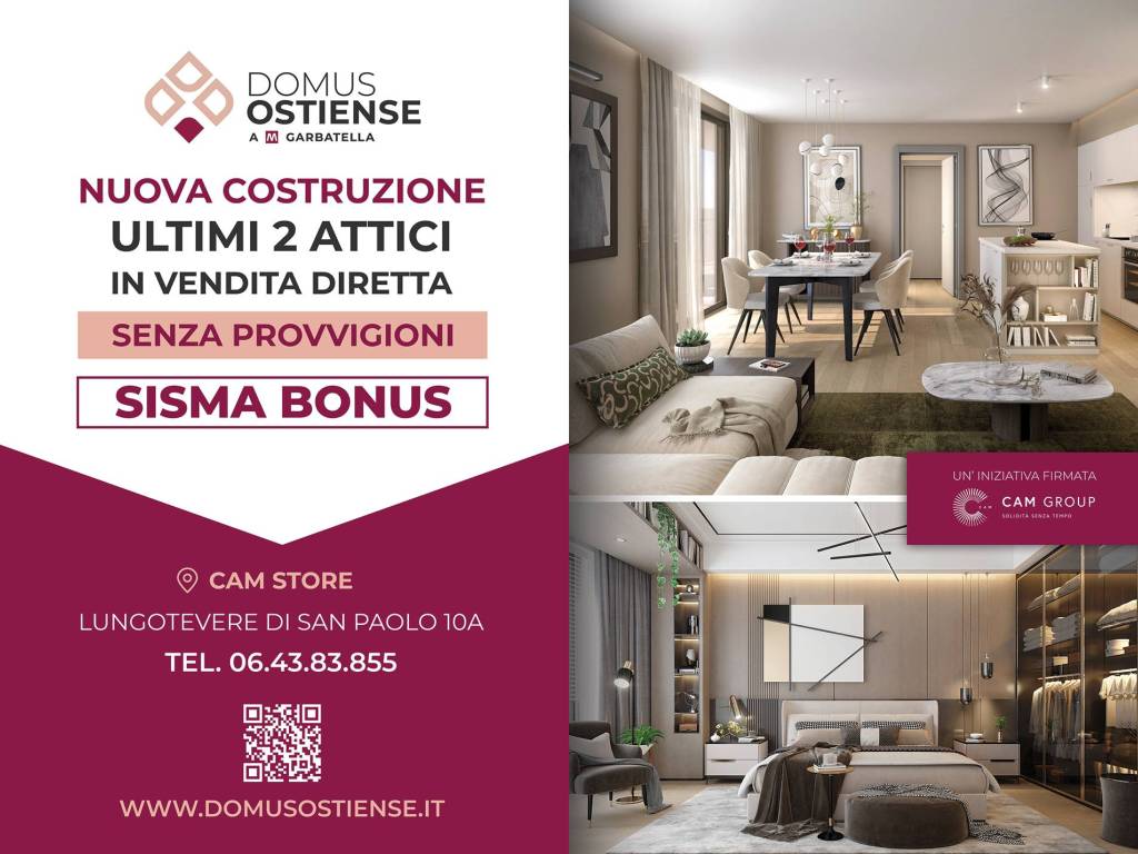 appartamento in vendita a Roma in zona Ostiense