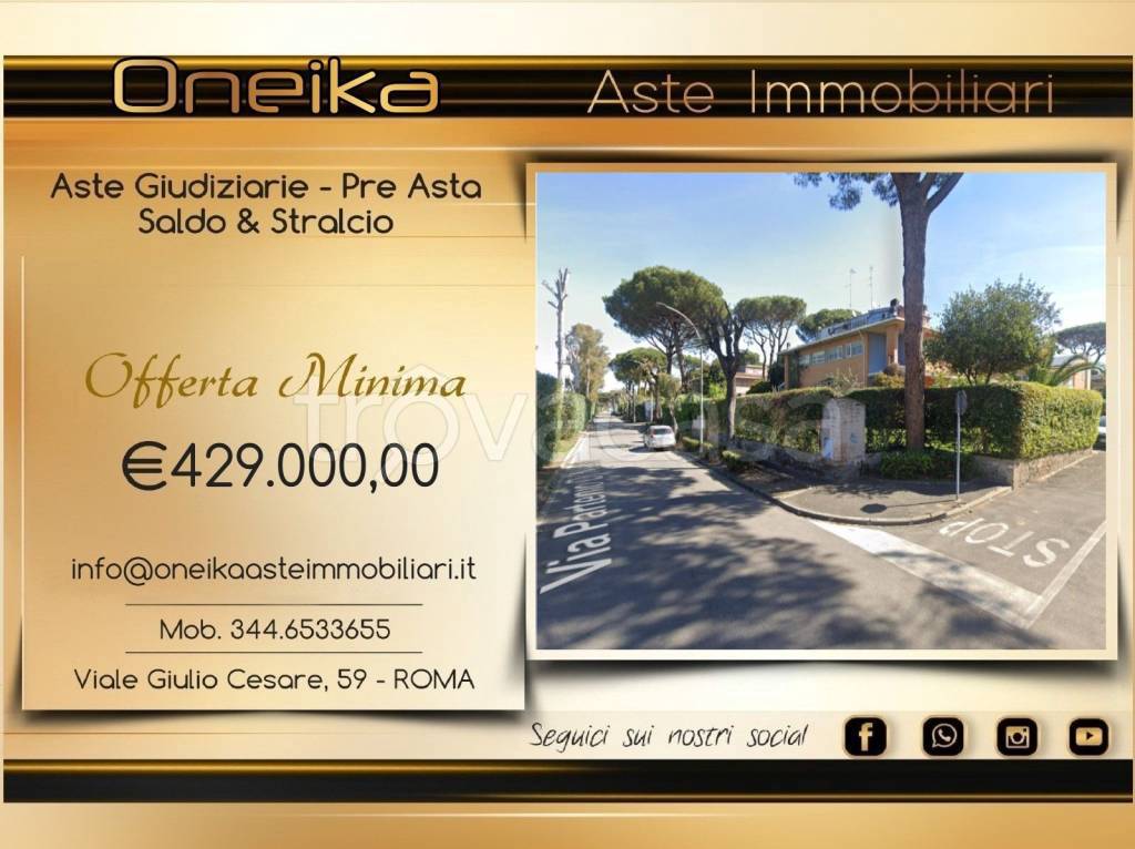 casa indipendente in vendita a Roma in zona Casal Palocco