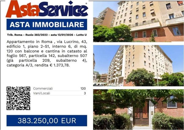 appartamento in vendita a Roma in zona Trieste