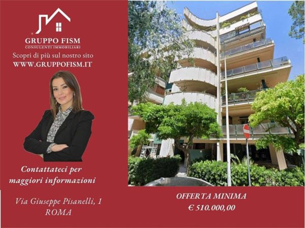 appartamento in vendita a Roma in zona Giuliano Dalmata
