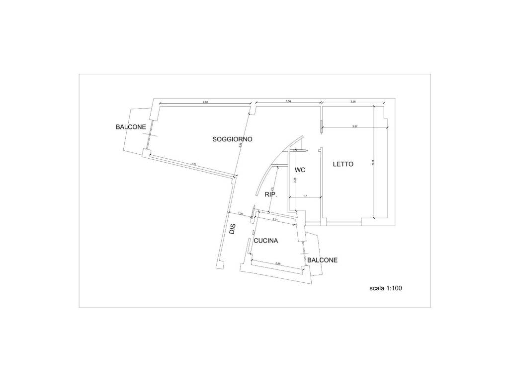appartamento in vendita a Roma in zona Trionfale