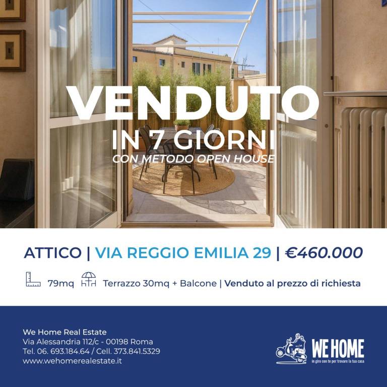 appartamento in vendita a Roma in zona Salario