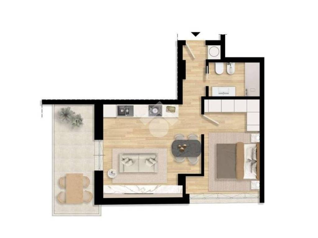 appartamento in vendita a Roma in zona Ostiense