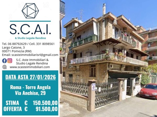 appartamento in vendita a Roma in zona Torre Angela