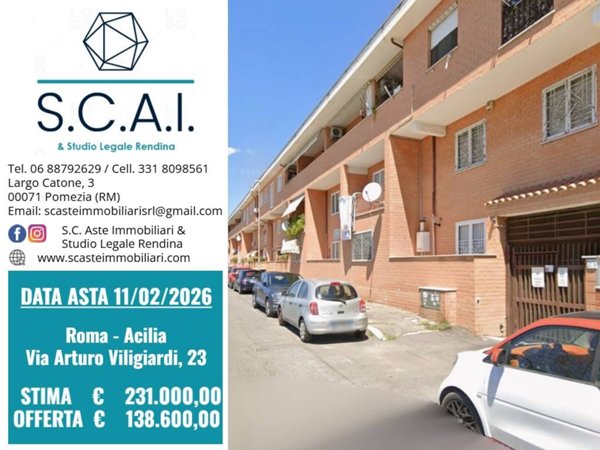 appartamento in vendita a Roma in zona Acilia