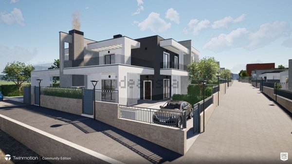 casa indipendente in vendita a Roma in zona Finocchio