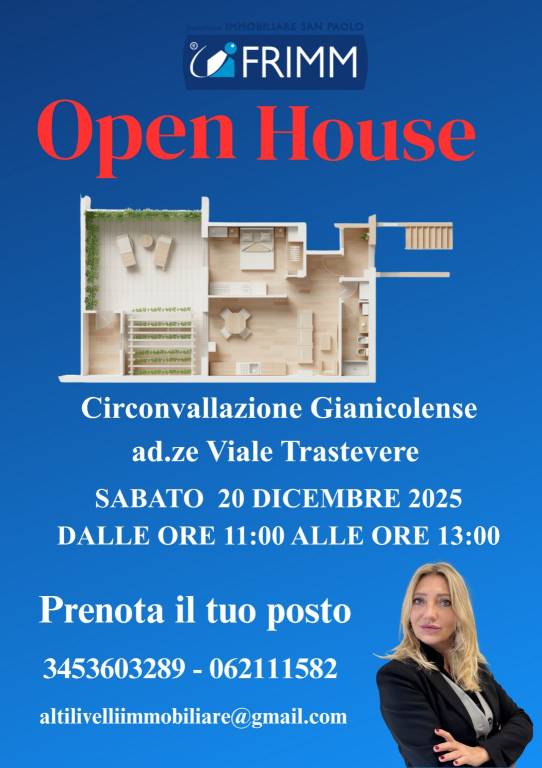 appartamento in vendita a Roma in zona Gianicolense