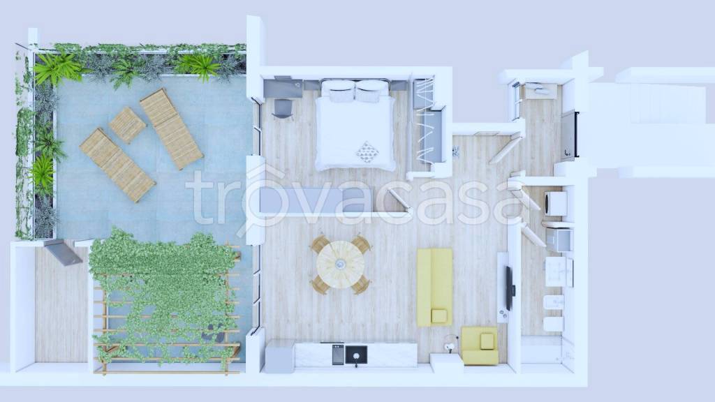 appartamento in vendita a Roma in zona Gianicolense