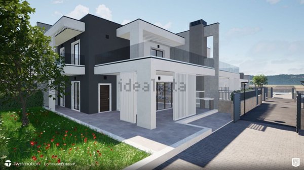 casa indipendente in vendita a Roma in zona Finocchio