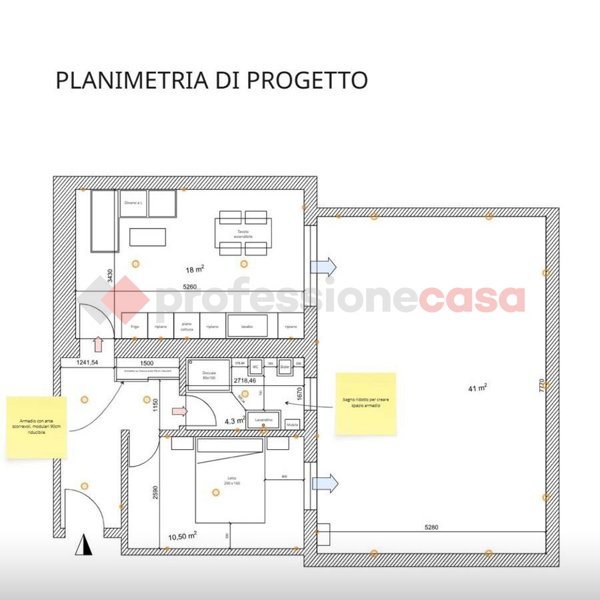 appartamento in vendita a Roma in zona Prenestino-Labicano