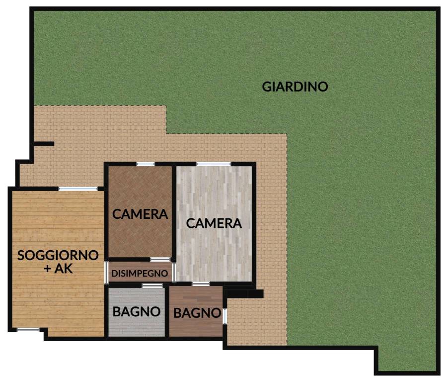 appartamento in vendita a Roma in zona Casal Morena