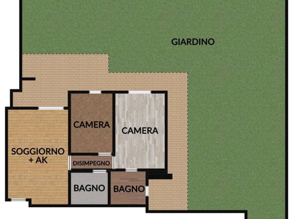 appartamento in vendita a Roma in zona Casal Morena