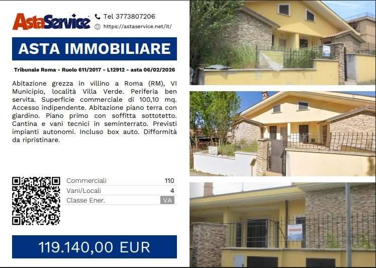 casa indipendente in vendita a Roma in zona Torre Gaia