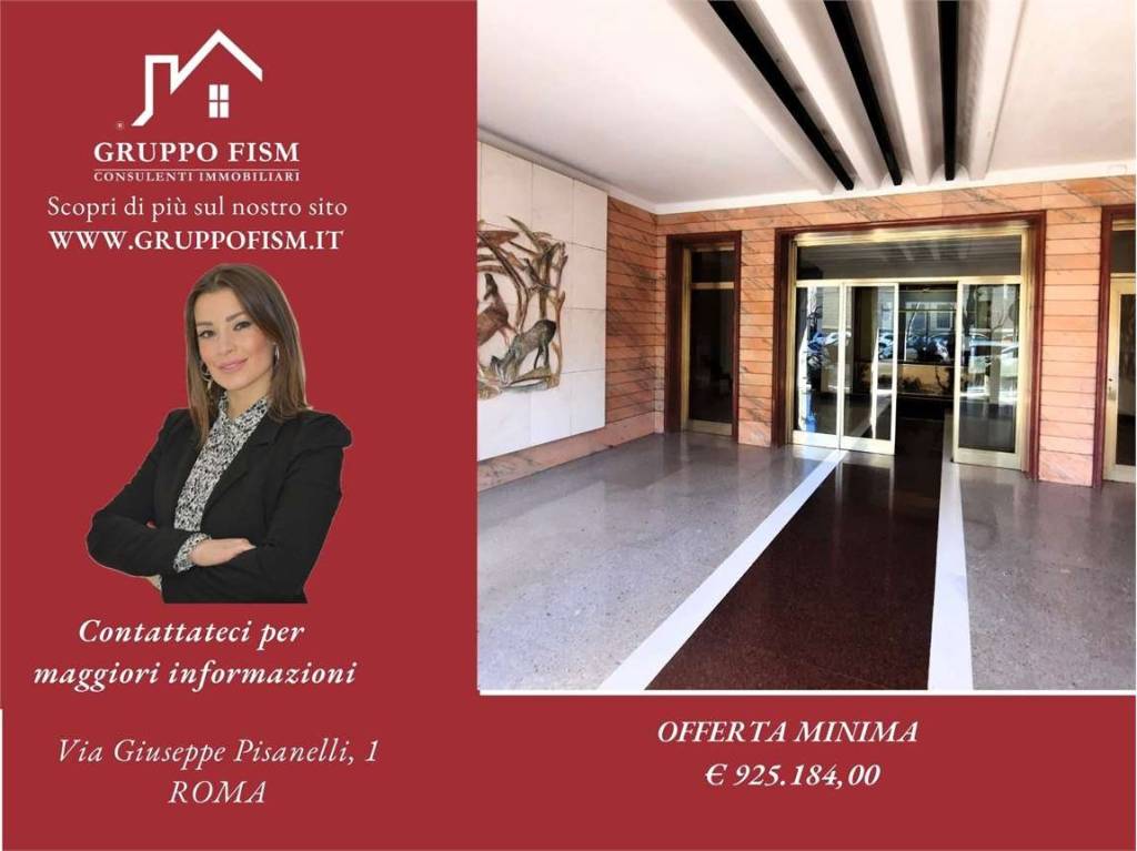 appartamento in vendita a Roma in zona Della Vittoria