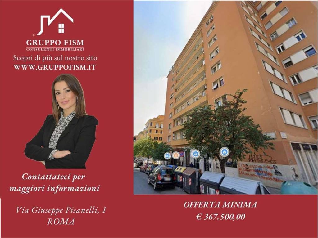 appartamento in vendita a Roma in zona Gianicolense