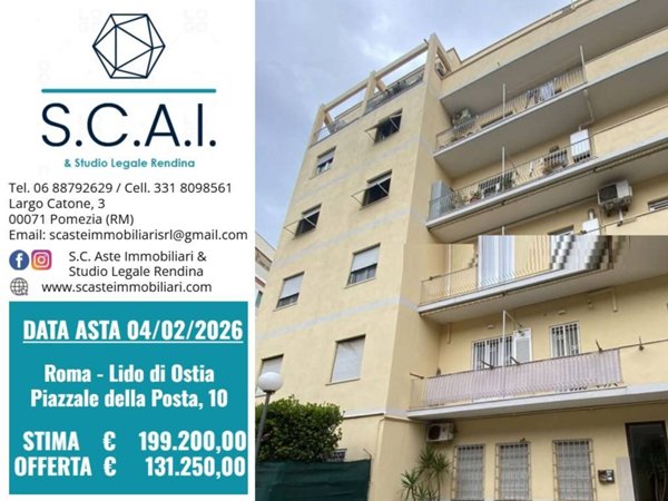 appartamento in vendita a Roma in zona Ostia