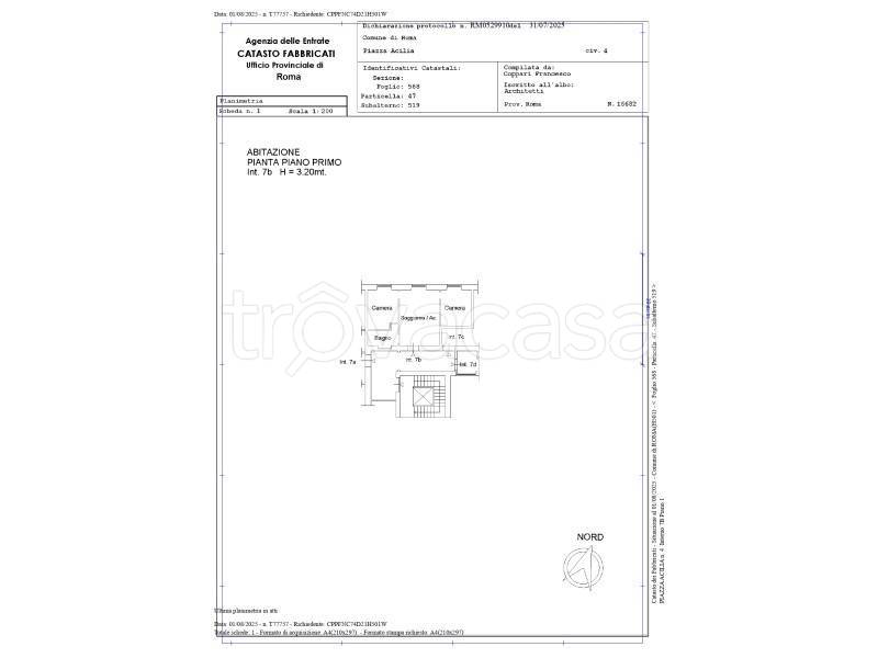 appartamento in vendita a Roma in zona Acilia