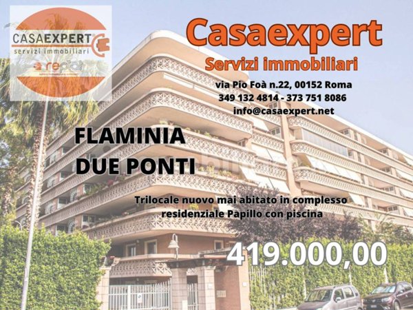 appartamento in vendita a Roma in zona Grottarossa