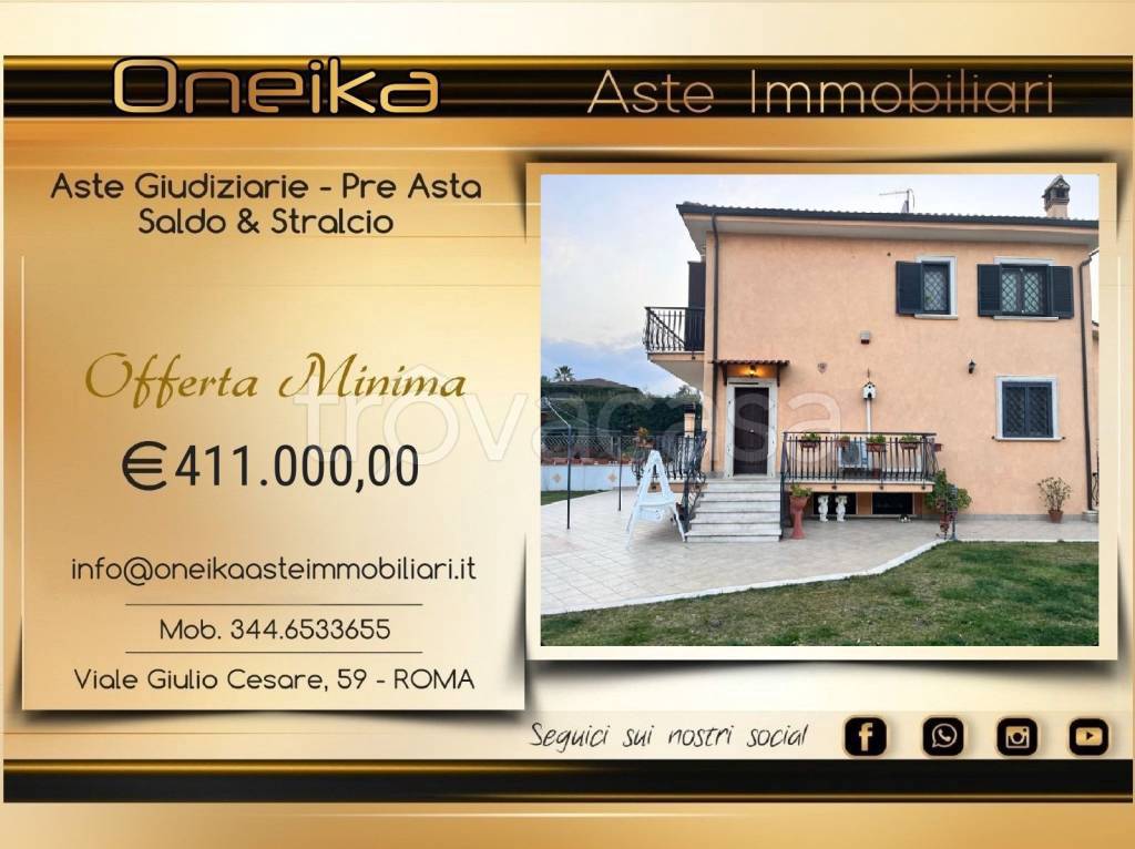 casa indipendente in vendita a Roma in zona Finocchio